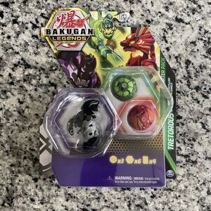 Bakugan Legends Starter 3pk, Tretorous‎ Ultra with Spartillion and Fenneca New